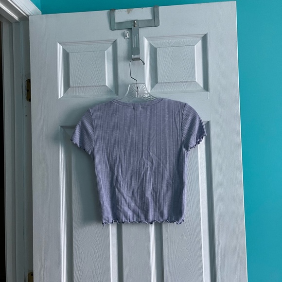 Garage Lilac Crop Top - Picture 2 of 5